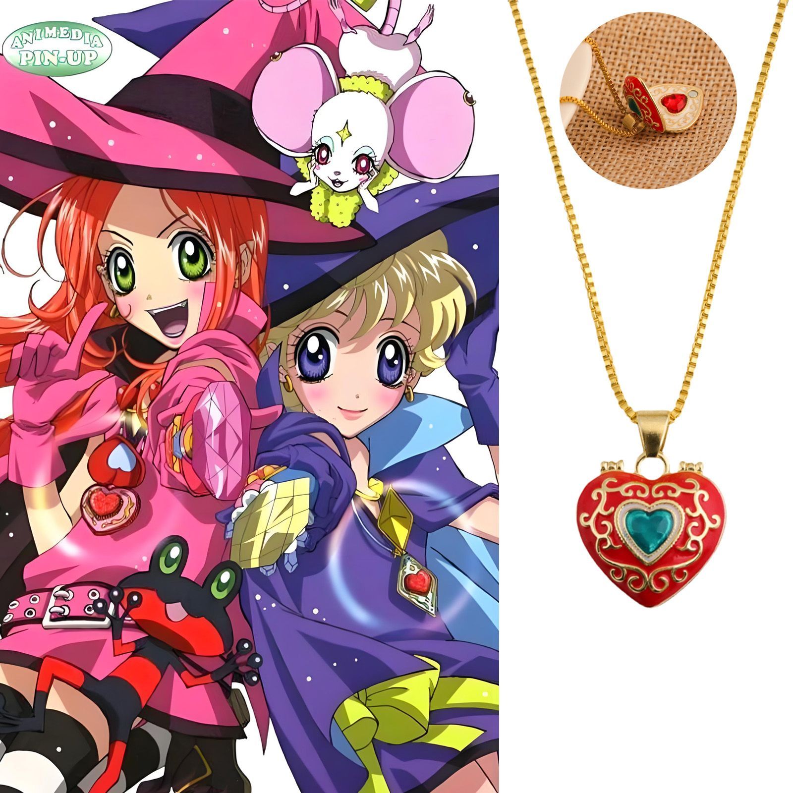 Anime Sugar Sugar Rune ‌Chocol - Anime Pendant Necklace ulasan dan harga